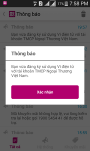 Nạp tiền vào ví Momo để nhận khuyến mại 100k.