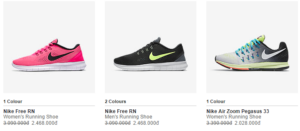 Danh mục giày Nike giảm giá.