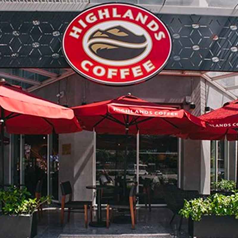 Quán Highland Coffee gần nhất.