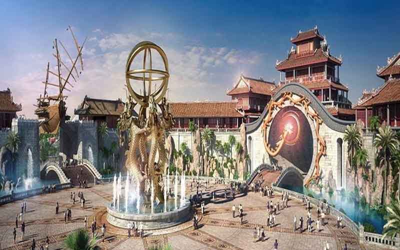 Review công viên rồng Sun World Quảng Ninh.
