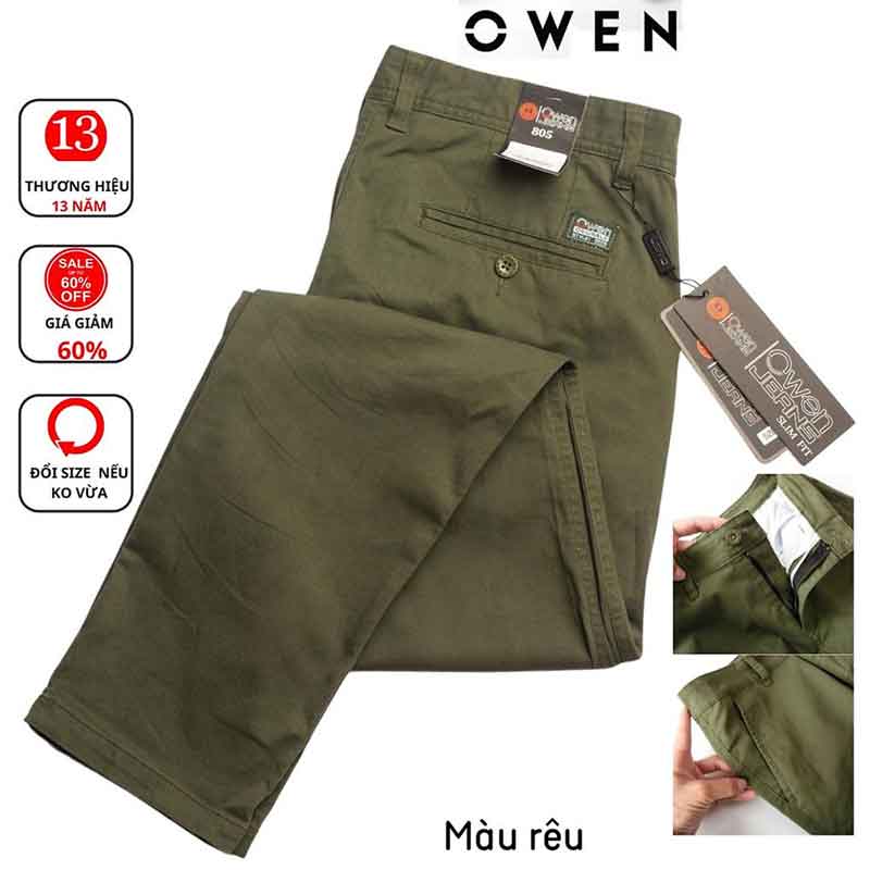 Review quần kaki Owen.