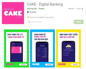 Cách mở tài khoản CAKE by VPbank.