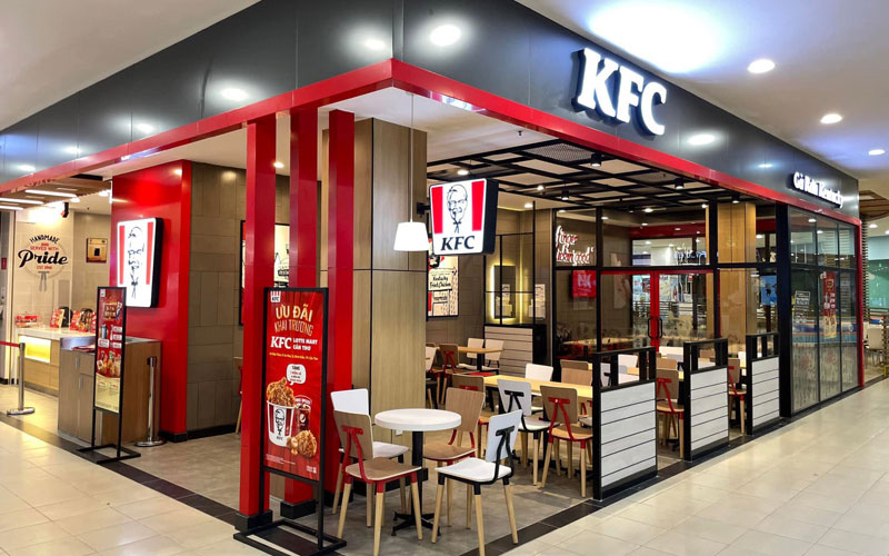 Nhà hàng KFC gần đây.
