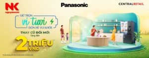 Điện máy Nguyễn Kim khuyến mãi tủ lạnh mini Panasonic