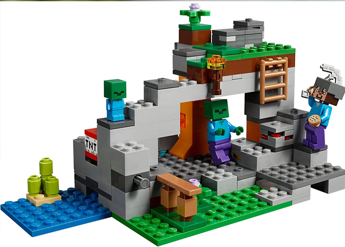 Bộ LEGO Minecraft "The Cave" (Hang Động)