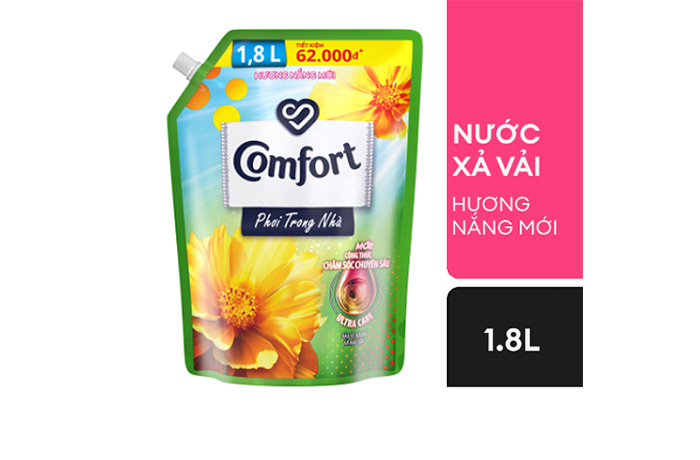 Comfort thương hiệu nước xả vải hàng đầu của Unilever