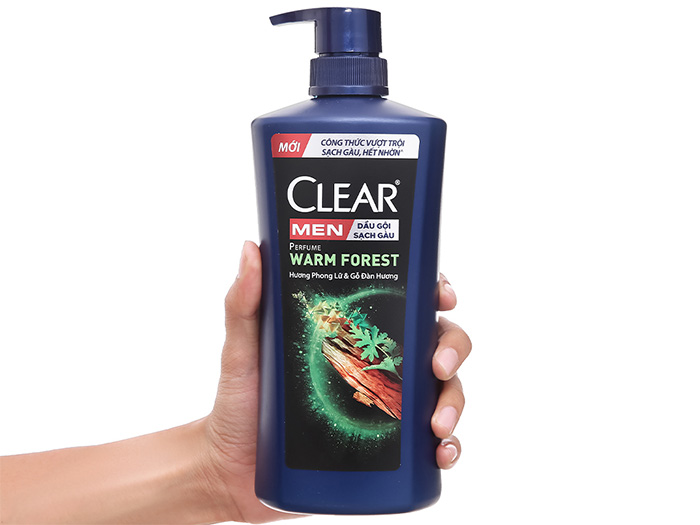 Dầu gội Clear Men dành riêng cho nam giới