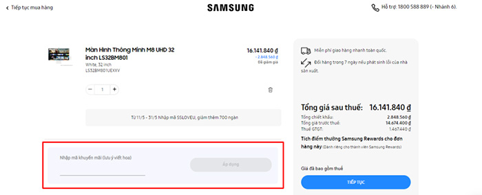 Sử Dụng Mã Giảm Giá Samsung Hiệu Quả