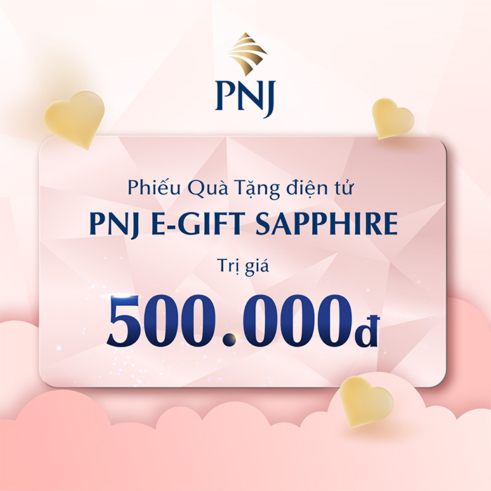 Voucher PNJ giảm giá theo giá trị cố định