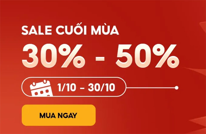 Yody khuyến mãi Sale Giữa Năm – Giảm Giá Xả Kho 