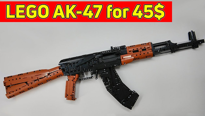 Lego Technic AK-47 Replica