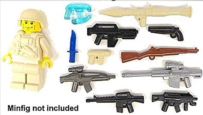 LEGO Minifigure Gun Phiên Bản Đặc Biệt