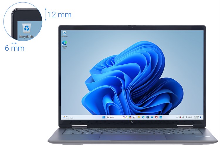 Màn hình cảm ứng Laptop HP Envy x360 sắc nét