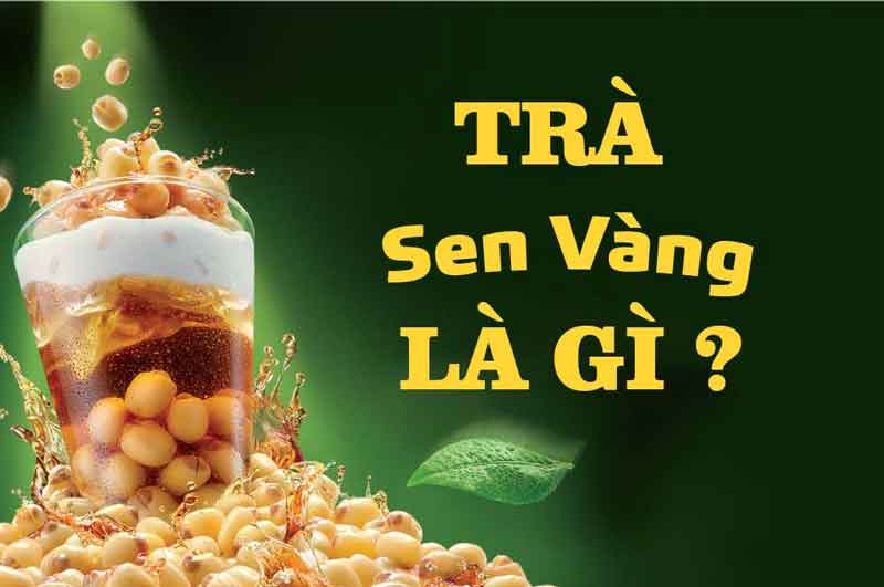 Trà Sen Vàng Highland – Hương sen tinh khiết trong ly trà hiện đại