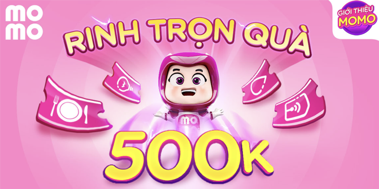Mã khuyến mãi Momo, nhận quà lên đến 600k.
